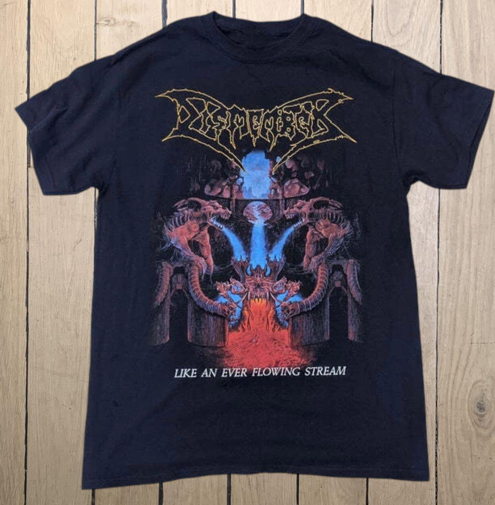 Dismember ‘Like An Ever Flowing Stream’ Graphic Death Metal T-Shirt