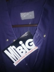Target Mr. Big 100% Cotton Button-Down Shirt Size XL 117