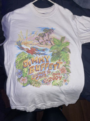 Jimmy Buffett To Chill Tour Shirt Men Women Cotton Tee All Size EG610