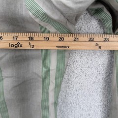 Diesel Shirt Mens Small Gray Green Striped Long Sleeve Button Chest Pocket Soft