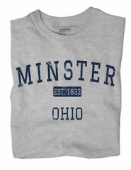 Minster Ohio OH T-Shirt EST