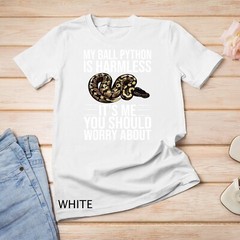 Funny Ball Python Design Snake Lover Men Women Boys Girls T-Shirt Unisex T-shirt