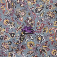 Etro Button Down Multicolor Paisley Long Sleeve Shirt Men’s 40 Made In Italy