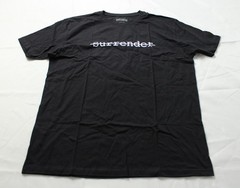 Cleared Hot Men’s Basic No Surrender Crew Neck T-Shirt JL3 Black Size XL