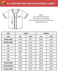 Custom Splashes Graffiti 3D Baseball Jersey Personalized Sport Gift for Him