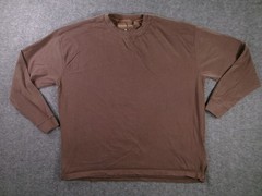 Woodland Trail Shirt Men Extra Large Brown Causal Outdoor Classic Camp Rustic