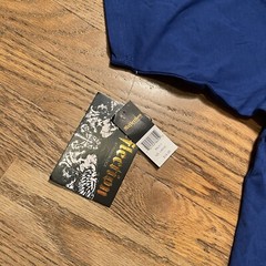 Three Six Mob Reflection Roadblock Shirt Sz L Blue Embellished Graphic Tee