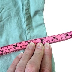 Frank & Eileen Luke Classic Button Front Shirt Mint Green Cotton Casual Small
