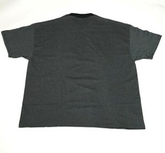 New Men’s Gray/Black Basic Editions Short Sleeve T-Shirt – Size XL – Cotton/Poly