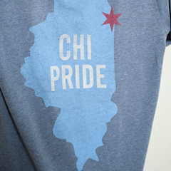 Chicago Pride Gray T-Shirt