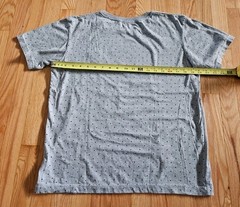 Comme Des Garcons Play Size S T-Shirt Gray Black polka dot Heart Cotten Gray