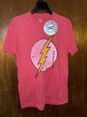 DC Comics The Flash Distressed Logo Tags Medium