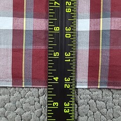 Wrangler ATG Shirt Mens 3XLT Red plaid Outdoor Nylon Button Chest Pocket L/S