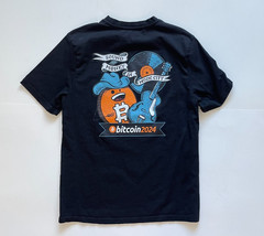 Bitcoin Sound Money In Music City 2024 T Shirt Size M Black Original Festival