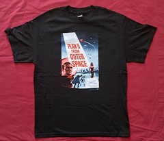 Plan 9 From Outer Space NEW Large Shirt Vintage Retro Sci Fi Rare 2005 Print