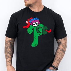 Philly PHANATIC Baseball themed Soft Ring Spun Cotton Unisex T-Shirt