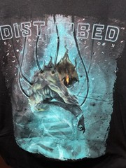 Disturbed Evolution 2019 Authentic Tour Band T-Shirt Size X-Large