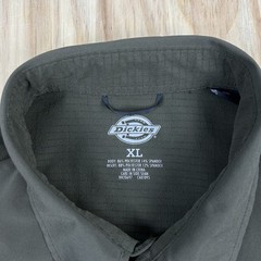 Dickies Performance System Mens Vented Shirt Long Sleeve Size XL Brown