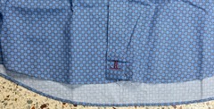 Lucchese Bootmaker Men’s Cobalt & Ruby All Over Print Long Sleeve Shirt Size L
