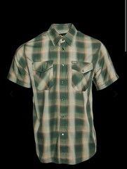 Dixxon The Harp Men’s Extra-Extra Large Bamboo Pearl Snap Button-up Shirt