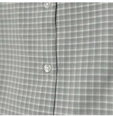 Kenneth Cole Men’s Quick Dry Performance Dress Shirt, Gray, L (16-16.5 34/35)