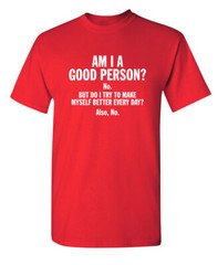 Make Myself Better Sarcastic Humor Graphic Super Soft Ring Spun Funny T Shirt