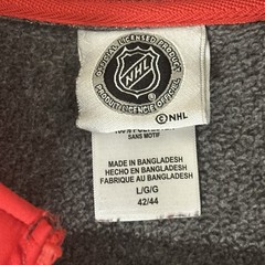 Washington Capitals Gray Jacket Full Zip Pockets Men’s Size Large NHL Hockey