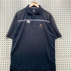 FootJoy FJ Polo Shirt Sun Faded Blue Mens Large Cabot Cape 22.5×29.5