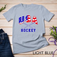 USA Ice Hockey Men Women Boys Girls T-Shirt Unisex T-shirt