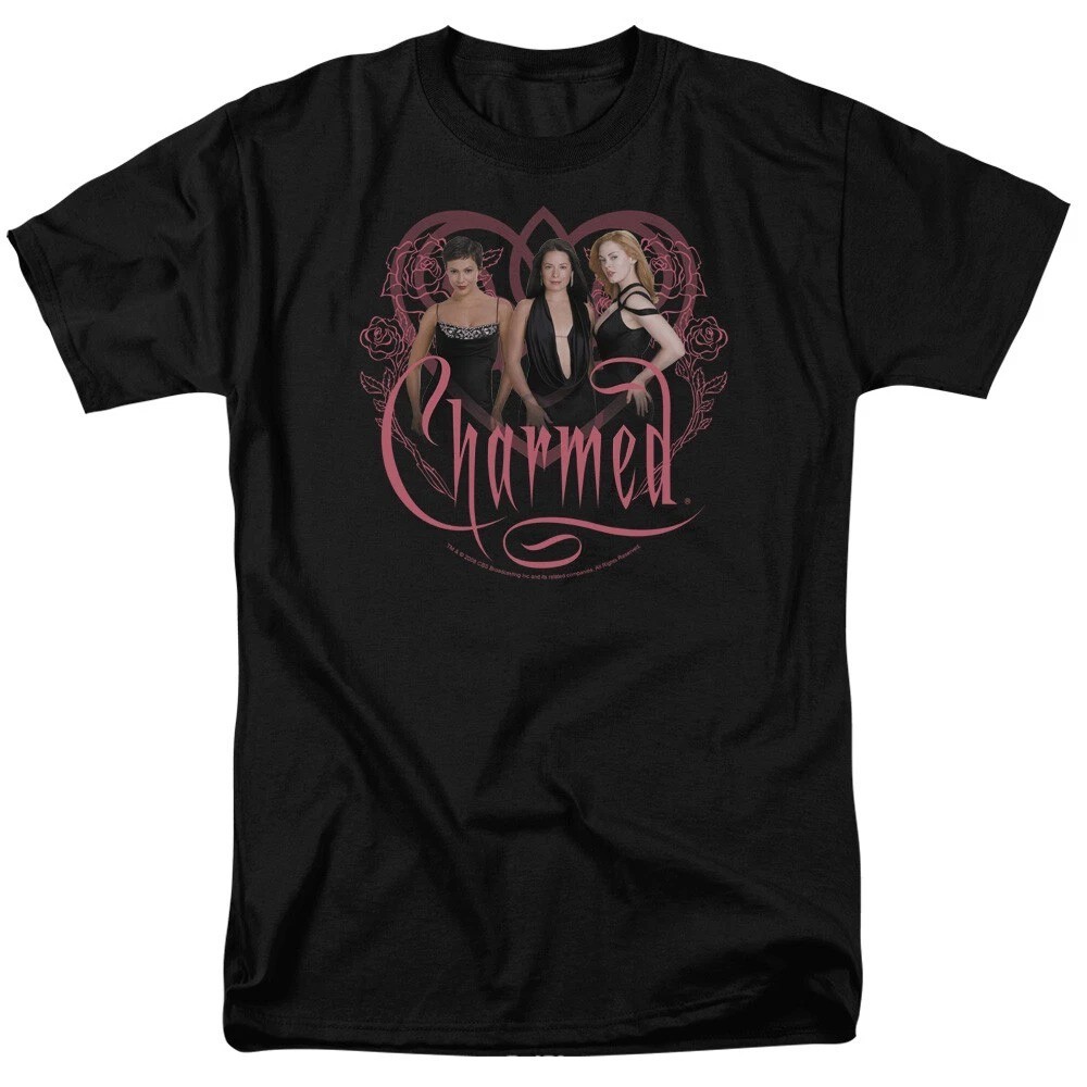 Charmed Black Cotton Short Sleeve Unisex S-5XL Shirt