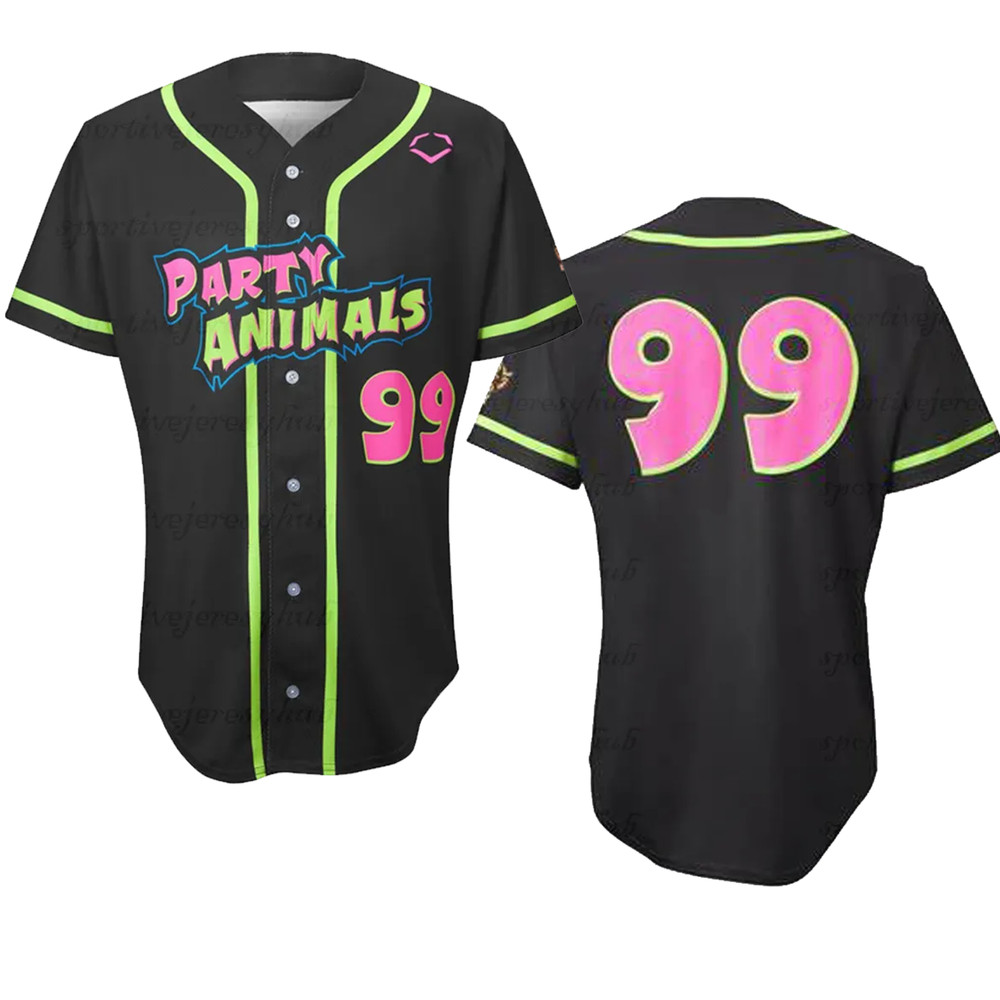 Party Animals EvoShield Jersey Baseball Jersey Team AOP 3D Shirt AB21