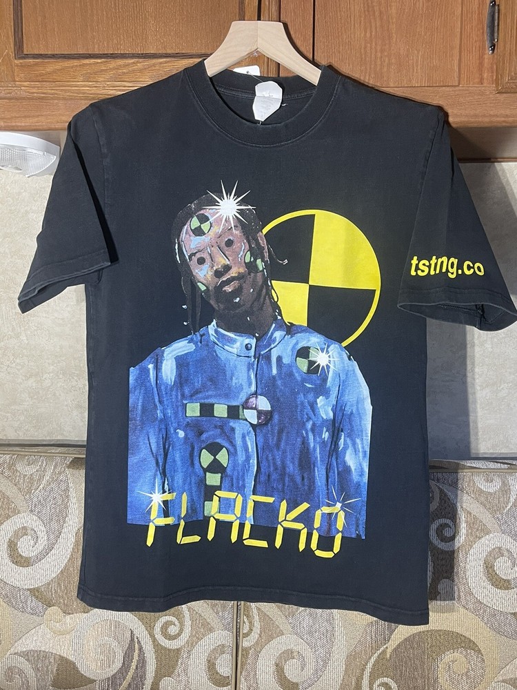 Vintage Flacko Caution Testing In Progress. Size Medium T Shirt
