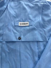 Magellan Men’s Aransas Pass Fishing Shirt, Light Blue, XXL **READ**