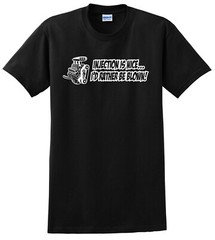 INJECTION IS NICE…I’D RATHER BE BLOWN T SHIRT FUNNY HUMOR DRAG RACE HOT ROD
