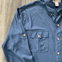 Duluth DuluthFlex Armachillo Cooling Long Sleeve Shirt Men’s 2XL Blue 45203