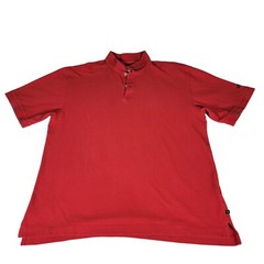 Callaway Golf Mens XL Red Polo Shirt Sport 100% Combed Cotton
