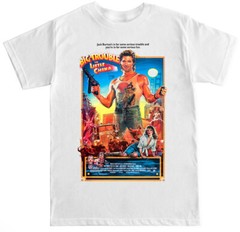 CHINA TROUBLE JACK BURTON MOVIE FILM RETRO CULT CLASSIC FUNNY 80S MENS T SHIRT