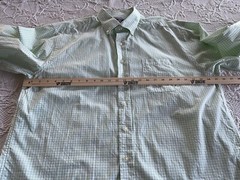 Vineyard Vines Murray Shirt Button Down Plaid Green White RN 134578 Mens Size XL