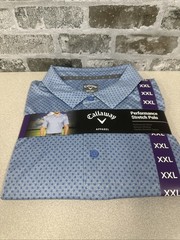 Callaway Apparel Performance Stretch Men’s Polo, Regatta, Size XXL (CGKSF0M2)