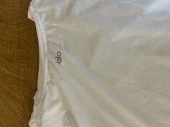 ALO Men’s White Solid Basic Crew Neck Short Sleeve T-Shirt Tee Size Large