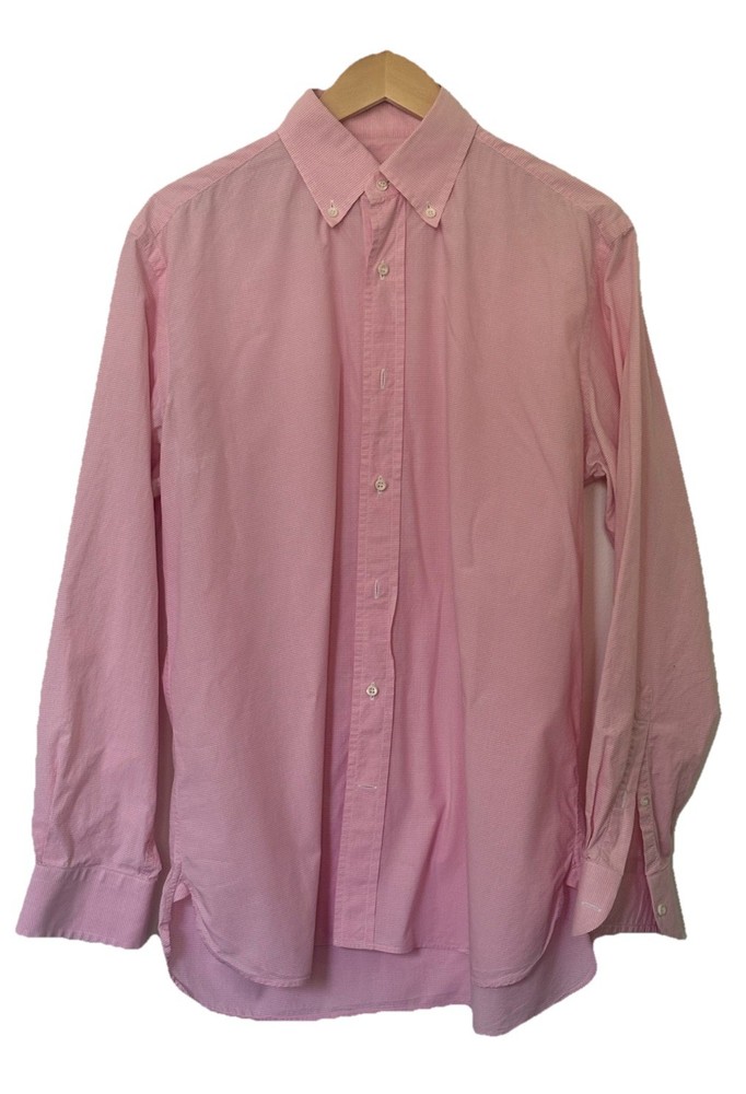 Guy Rover 100% Cotton Button Down Shirt Men’s Barney’s New York 42/ 16.5UK US L