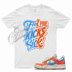 SICK B T Shirt for Dunk Low Disrupt Sail Orange Light Photo Blue UNC 1 Gum