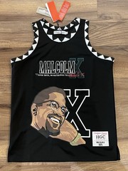Malcom x Jersey Size Small Men’s Black New with Tags