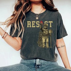 Resist Environmental Activism Comfort Tee Vintage National Park Nature