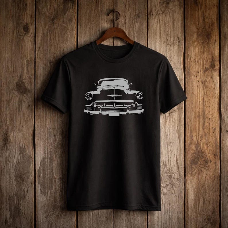 Chevy Bel Air Shirt 1953 Classic Car Graphic Vintage American Antique Collector