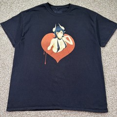 Lewd Complex Anime Explicit Double Sided Tee Heart XL