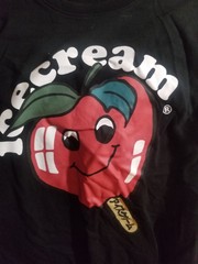 ICECREAM SHIRT – MEDIUM – THROWBACK – CANDY APPLE