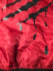 MC Hammer Can’t Touch This Bomber Jacket Red XL Used Wear Full Zipper 1999 Y2K