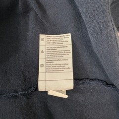 Carhartt Henley Shirt Mens XL Navy Blue K128 Long Sleeve Pocket Workwear Cotton