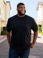 Fresh Clean Threads – Medium 4 pack – Premium Black T-Shirts